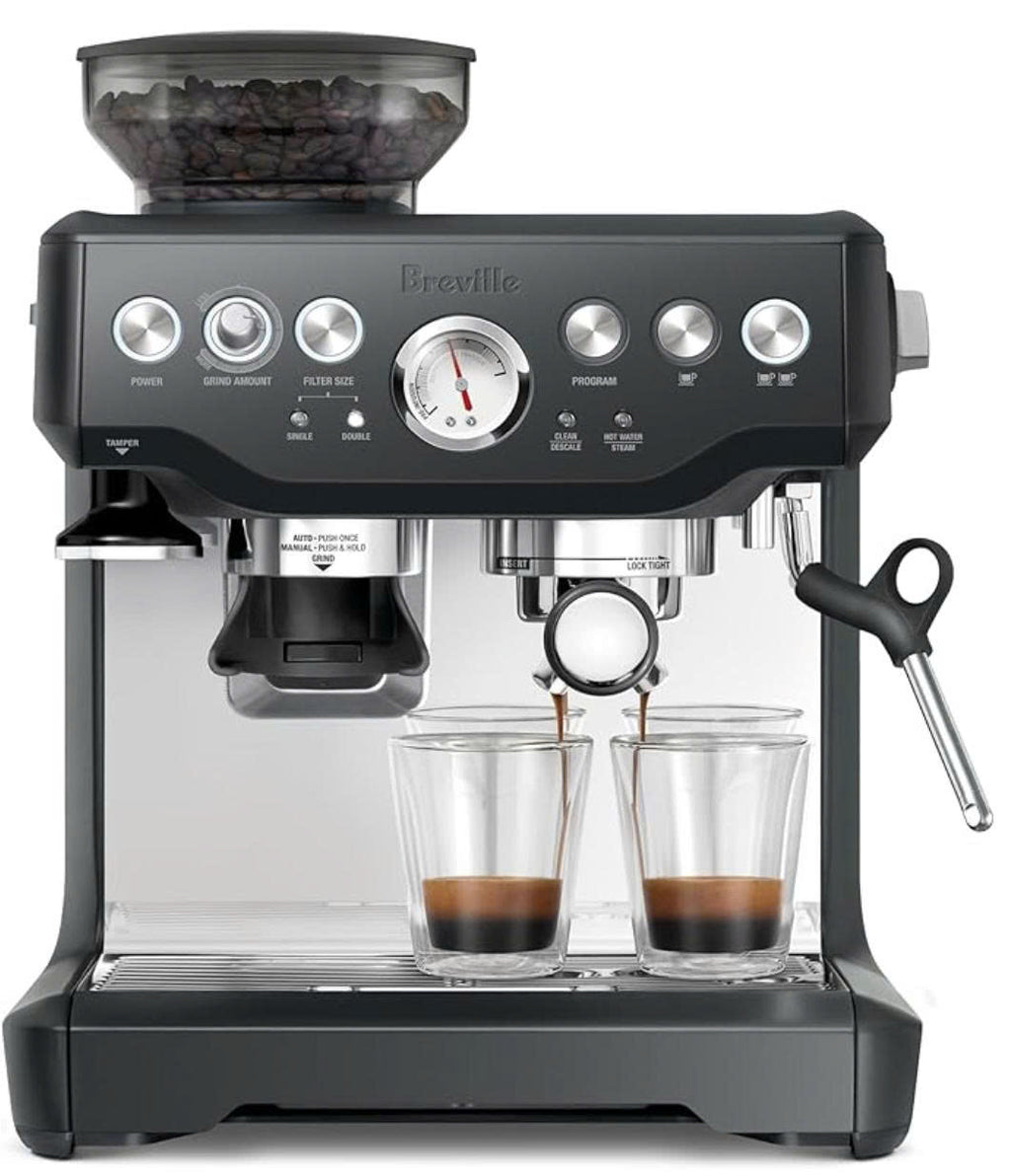 Breville Barista Express Espresso Machine, Charcoal BES870CHR