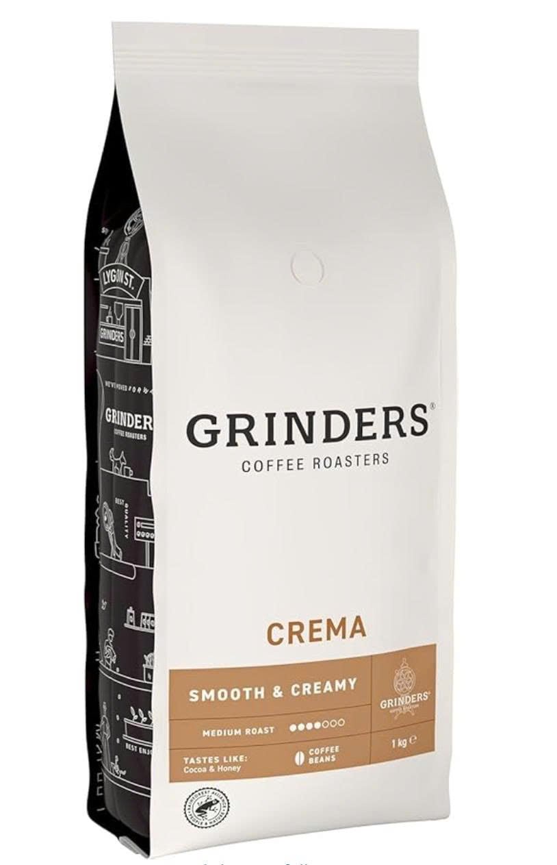 Grinders Crema Coffee Beans 1kg