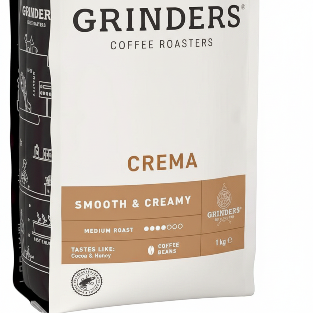 Grinders Crema Coffee Beans 1kg