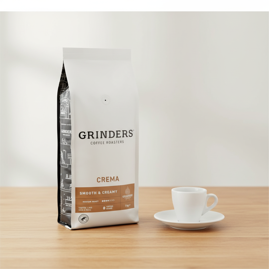 Grinders Crema Coffee Beans 1kg