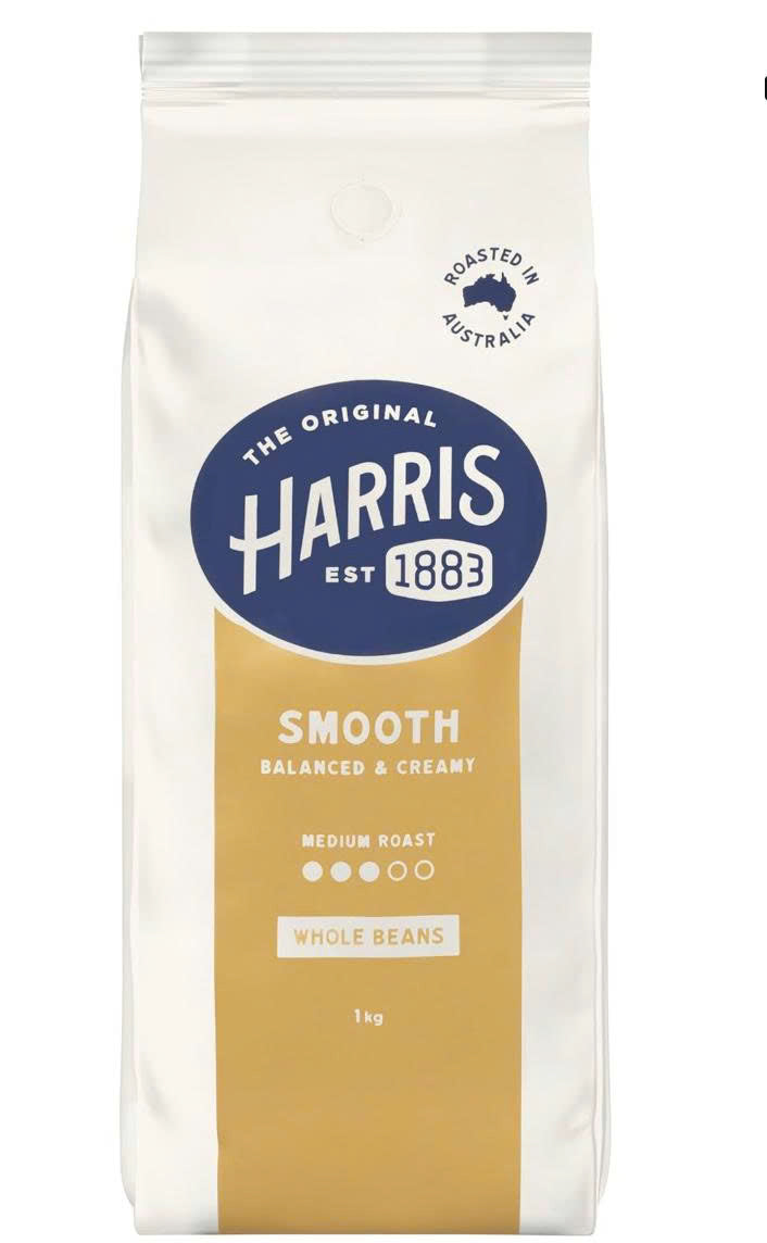 Harris Smooth Coffee Beans, 1kg