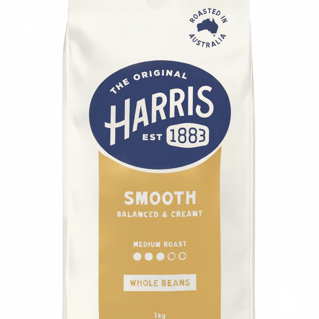 Harris Smooth Coffee Beans, 1kg