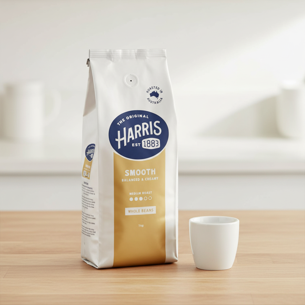 Harris Smooth Coffee Beans, 1kg