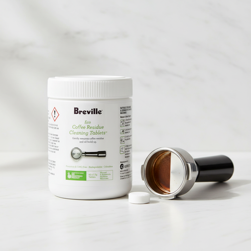 Breville Eco Coffee Residue Cleaning Tablets (40 Pack), BES013CLR - “Clean your coffee machine like a pro (no damage, no hassle)”