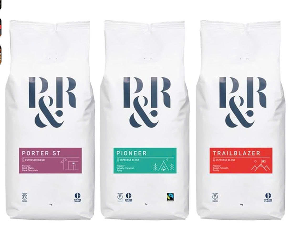 Pablo & Rusty’s Coffee Beans 3kg Bundle – Porter St, Trailblazer & Pioneer Espresso Blends – Specialty Coffee, Bold, Fruity & Caramel Notes – For Espresso Machine, French Press & Stovetop